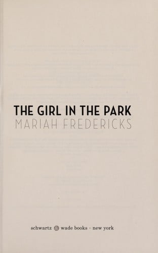The girl in the park