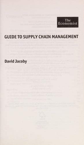 Guide to supply chain management