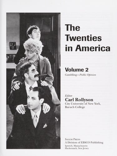 The twenties in America