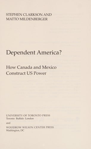 Dependent America?