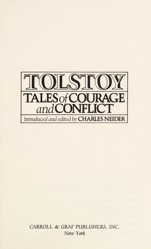Tolstoy