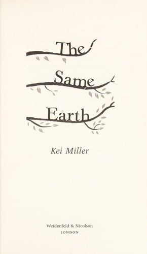 The same earth