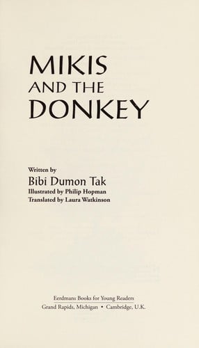 Mikis and the donkey