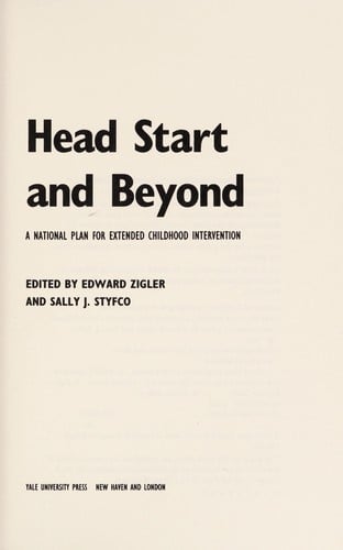 Head Start and beyond