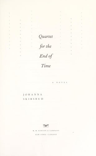 Quartet for the end of time