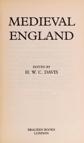 Medieval England
