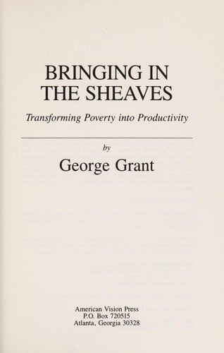 Bringing in the sheaves