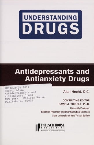 Antidepressants and antianxiety drugs