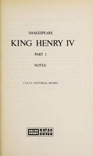 King Henry IV part 1