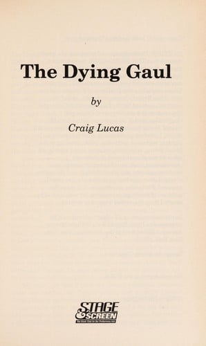 The dying Gaul