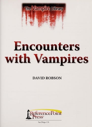 Encounters with vampires