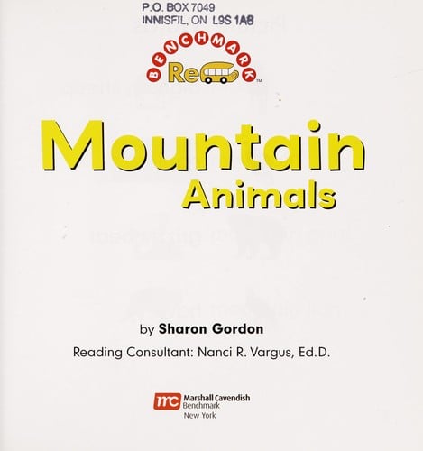Mountain animals