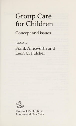 Group care for children