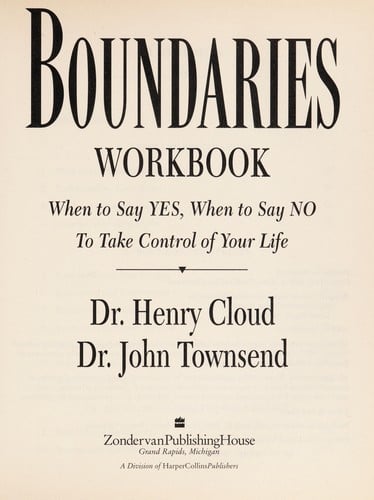 Boundaries workbook