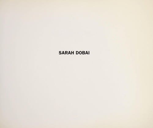 Sarah Dobai