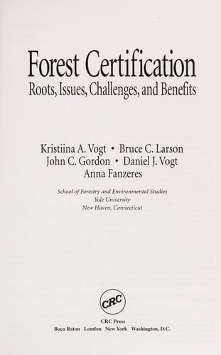 Forest certification