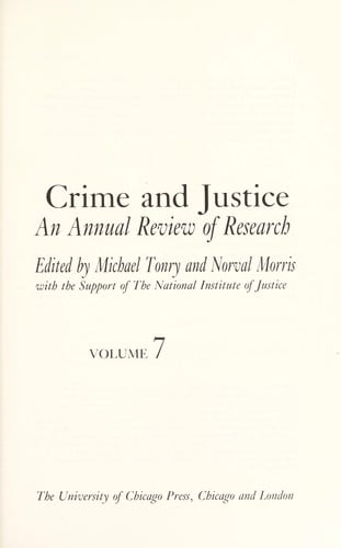 Crime and justice