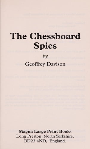 The chessboard spies