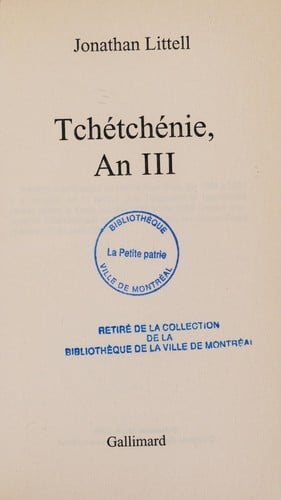 Tchétchénie, an III