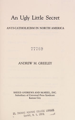 An ugly little secret