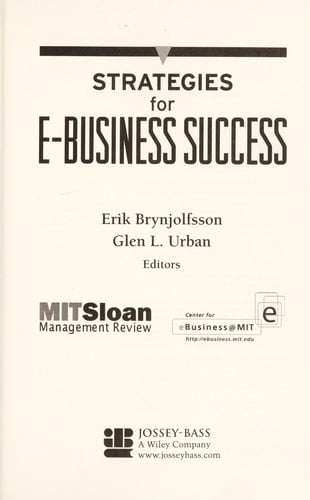 Strategies for e-business success