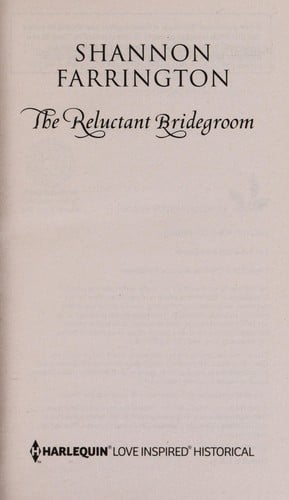 The reluctant bridegroom
