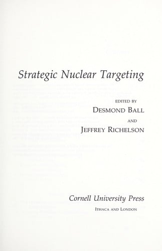 Strategic nuclear targeting