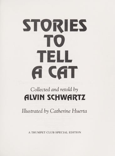 Stories to tell a cat