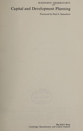 Capital and development planning