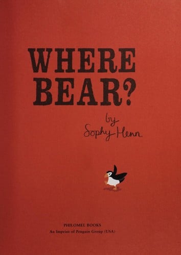 Where bear?