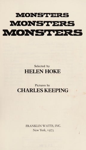 Monsters, monsters, monsters