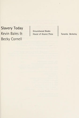 Slavery today