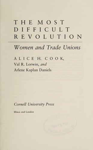 The most difficult revolution