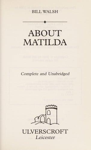About Matilda