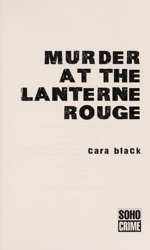 Murder at the Lanterne Rouge