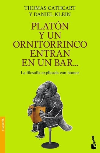platon y un ornitorrinco entran en un bar