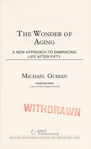 The wonder of aging
