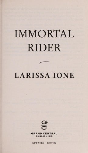 Immortal rider