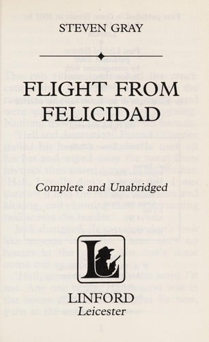 Flight from Felicidad
