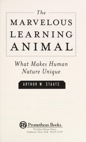 The marvelous learning animal