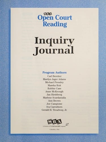 SRA Open Court reading