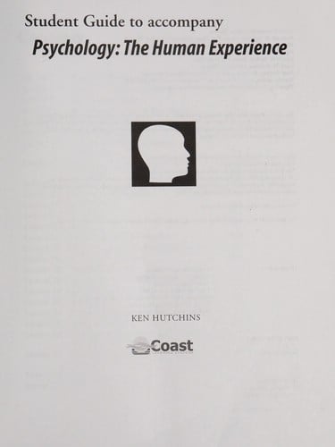 Psychology: the Human Experience Telecourse Guide