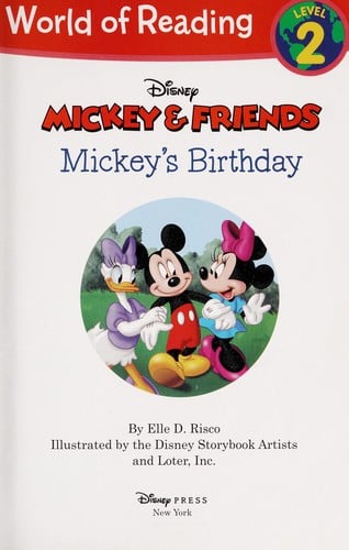 Mickey's birthday