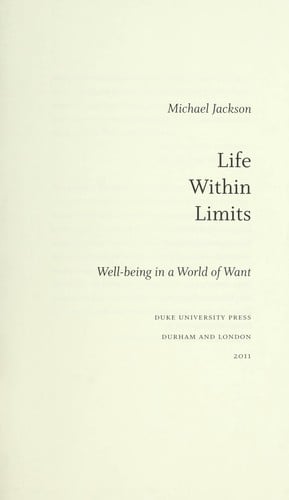 Life within limits