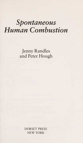 Spontaneous Human Combustion