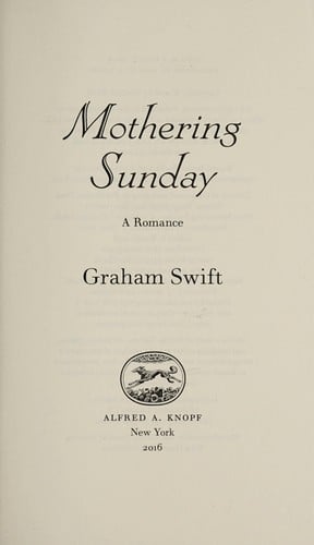 Mothering Sunday