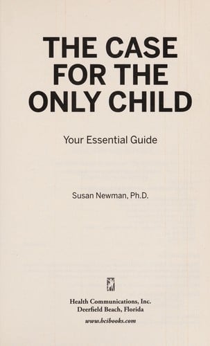 The case for the only child
