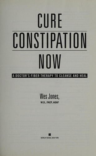 Cure constipation now