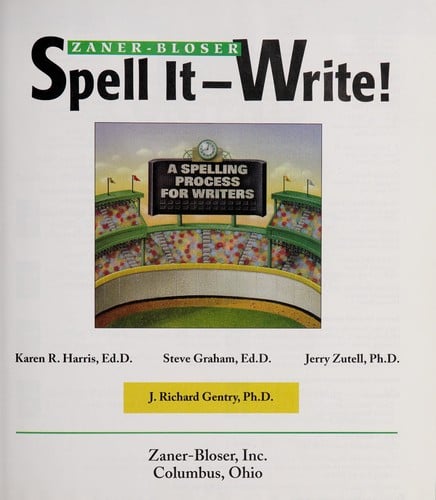 Spell it-write! [Grade 4]