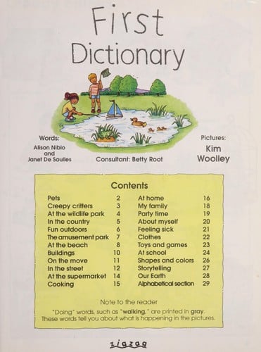 First dictionary